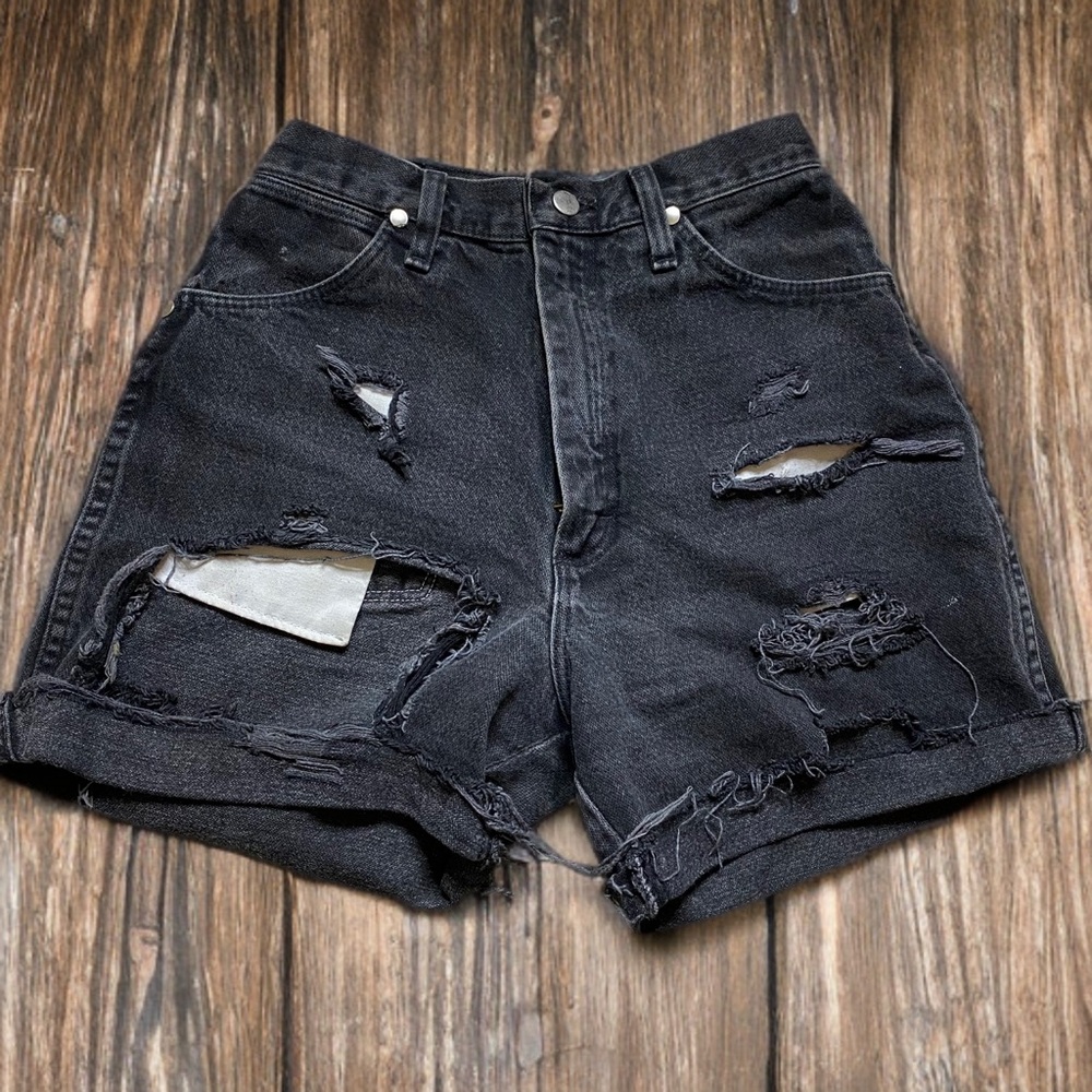Vintage Wrangler Cut-Off Bermuda Jean Shorts